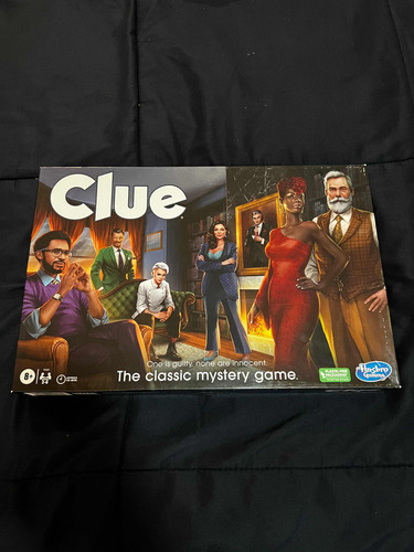 Clue Juego De Mesa Hasbro Nuevo (inglés).