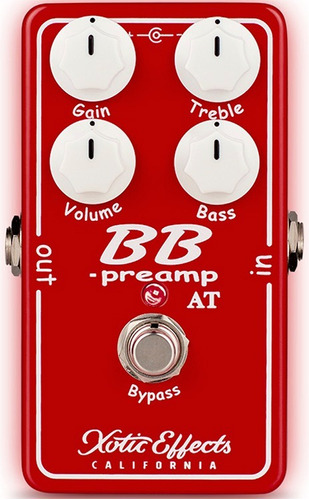 Pedal Xotic Bbp-at Bb Preamp Andy Timmons Signature Nuevo Us