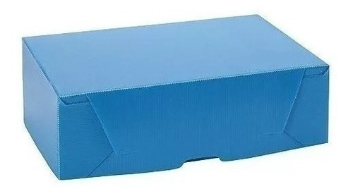 Caja De Archivo Plást. Ape Azul Leg. Lomo 12 Cm.