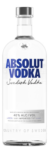 Absolut vodka sueca original 1L