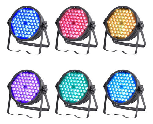 Betopper Mini Dj Par Luz 60 X 3 W Rgb Puede Lavar Led Para