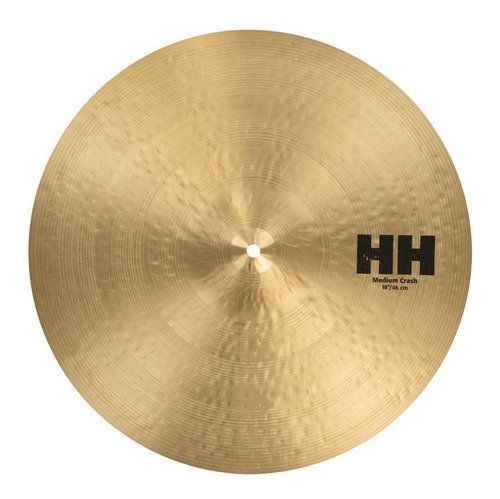 Platillo Medium Crash Sabian Hh De 18 Pulgadas Hh Series