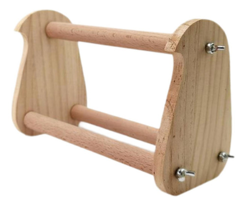 Pájaro De Madera Parrot Perch Rama De Madera Rama De Madera