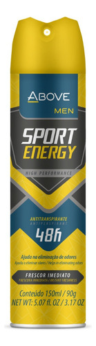 Antitranspirante Above Sport Energy Men 150 ml
