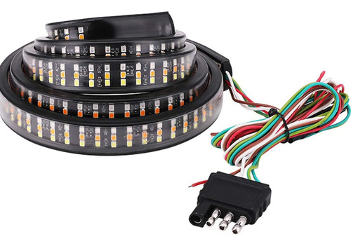 Barra De Luces Led Cocsmart Para Portón Trasero, Triple Fila