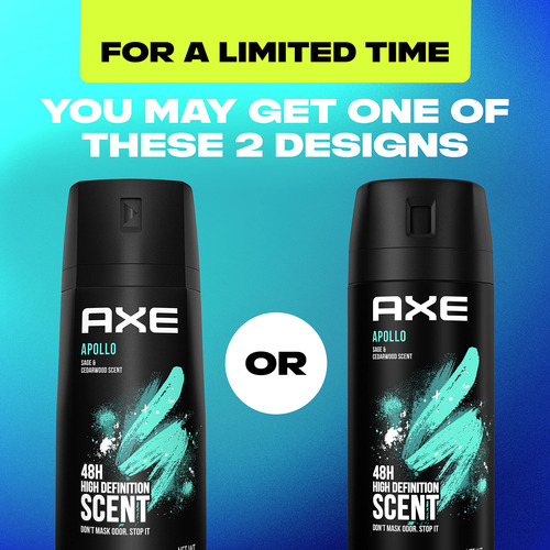 Desodorante Corporal Axe Apollo Sage & Cedarwood 120 Ml Para