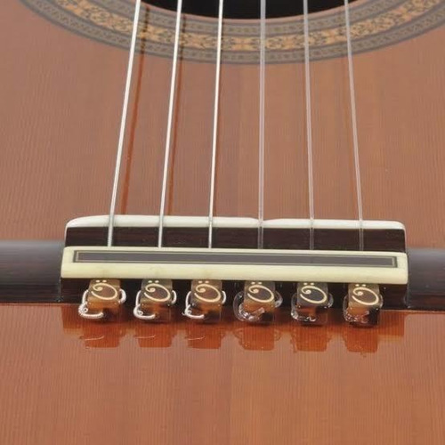 Sujetadores Para Cuerdas Guitarra String Tíes Tiger Brown