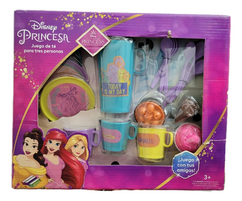 Disney Princesa Juego De Te Para 3 Personas 