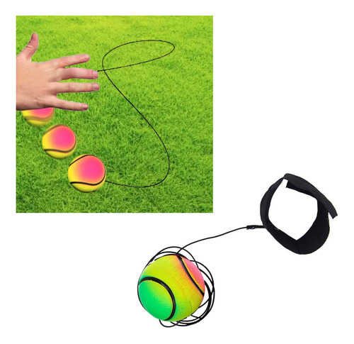 (bkb) Pelota De Muñeca Elástica Para Rebotes, Pelota Deporti