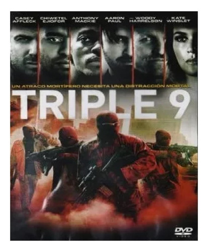 Triple 9 Nueve Woody Harrelson Pelicula Dvd