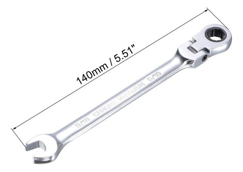 Llave De Trinquete De Cabeza Flexible Sae De 72 Dientes De 1