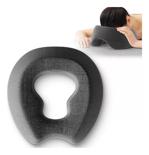 Almohada Facial Silicona Suave Para Spa/masajes Sin Marcas