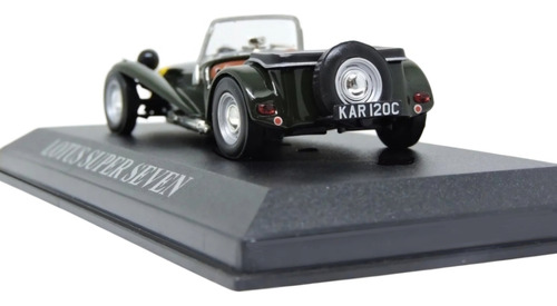 1962 Lotus 7 Super Seven 1:43 Escala Modelo Colección Multicolor