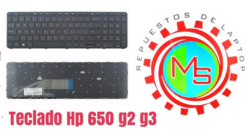 Teclado Hp 650 G2 G3