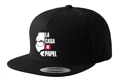 Gorra Plana Snapback La Casa De Papel - Series/comic/anime