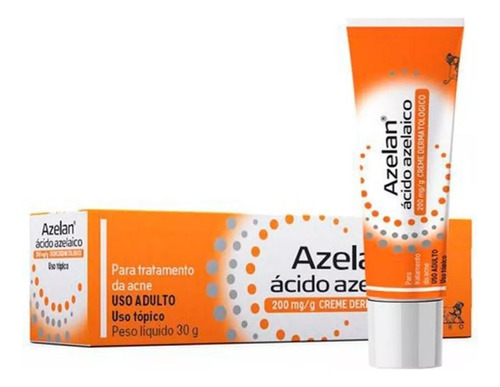 Creme Dermatológico Azelan 200mg 30g