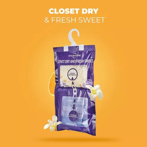 Closet Dry & Fresh Sweet 200 G, Absorbedor de humedad