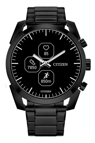 Citizen Cz Smart Pq2 42mm Hybrid Silver Y Black 2dylx