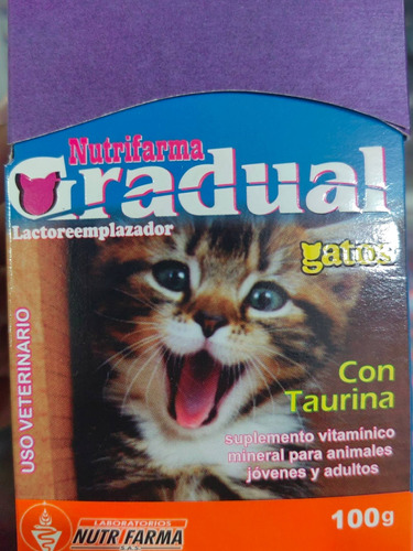 Leche Gradual Gatos 100g