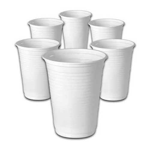 Vaso Descartable 200 Cc X 50 Unidades. Blancos