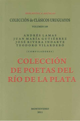 Colección De Poetas Del Río De La Plata - Vv.aa