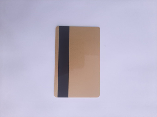 X100 Tarjetas Plásticas Pvc Banda Magnética Hi Co Cronos