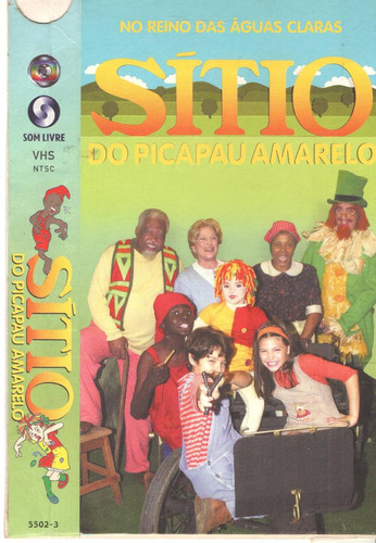 Vhs Sitio Do Picapau Amarelo No Reino Das Aguas Claras