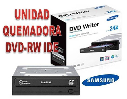 Unidad Quemadora De Dvd-rw Ide Samsung Nuevas En Caja!!