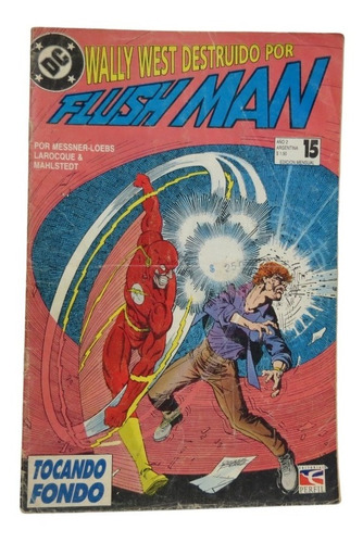 Revista The Flash - Wally West Desturuidopor Flush Man