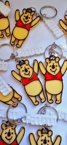 Souvenirs Winnie Pooh 3d X20 Personalizados 