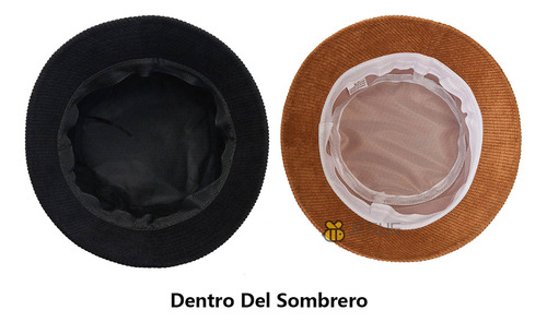 Pescador Sombrero De Ajustable De Pana De Algodón Unisex 2pk