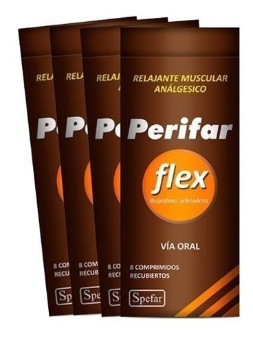 Perifar Flex 8 Comprimidos X 4