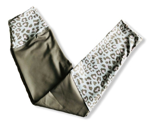 Imagen 1 de 3 de Calza Deportiva Polisap Gris Print Mama Bchic