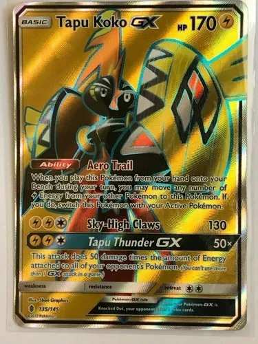 Pokemon Promo Holo Rare Tapu Koko SM30 