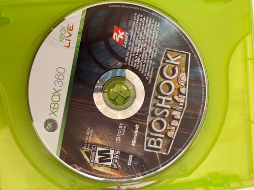 Juego Xbox 360 Original Bioshock Y Oblivion Elder Scrolls 4 (Usado)