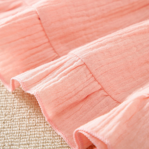 Conjunto Rosa De 3 Piezas De Algodón Con Diadema Para Bebé