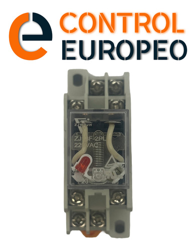 Relevador Zj13f-2pl 220vac 10a, 8 Pines Dpdt Ry2 Con Base