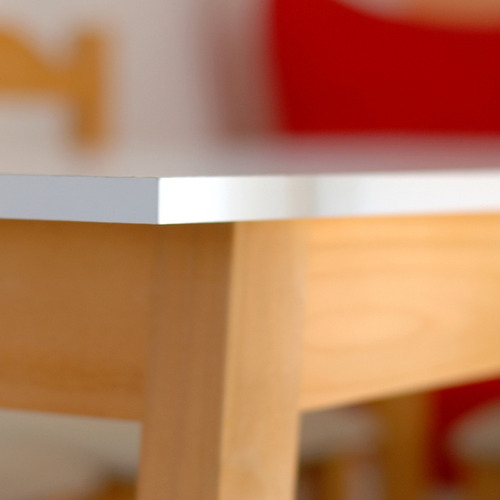 Imagen 3 de 9 de Mesa Ratona Nordico Escandinava 40x70 Stockhoy Comedor