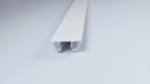 Perfil De Sobrepor Luz Indireta Para Fita De Led 2m 50x10 Cor da luz Perfil Branco