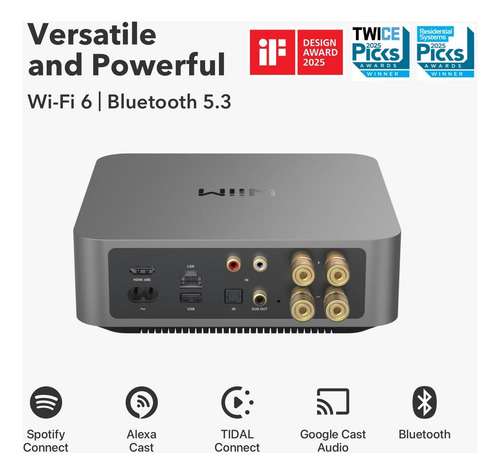 Wiim Amp Pro: Amplificador De Transmisión Multiroméstico | |