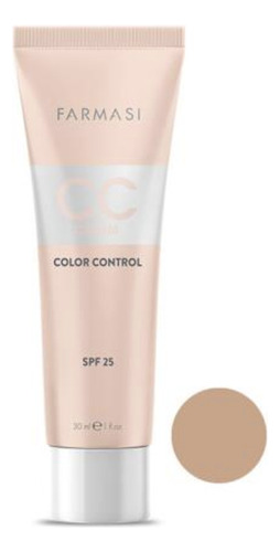 Base de maquillaje en crema Farmasi Cuidado de la piel CC Cream CC Cream Color Control Perfecting Balm tono medium 03 - 50mL 48.195g