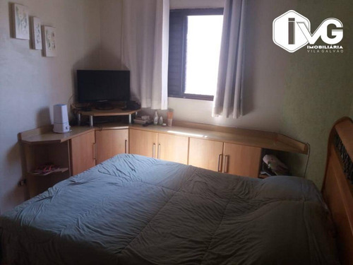 Imagem 2 de 23 de Apartamento Com 2 Dormitórios À Venda, 74 M² Por R$ 315.000,00 - Vila Rosália - Guarulhos/sp - Ap2342