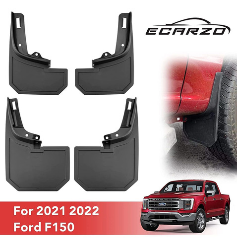 Juego De 4 Barreros Para Ford F150 ( 2021 - 2022 )