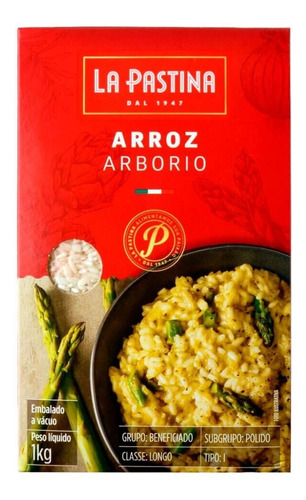 Arroz Arbório La Pastina 1kg