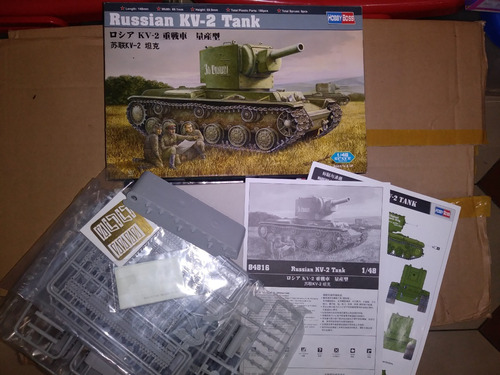 Tanque Para Armar - Russian Kv-2  Modelismo 