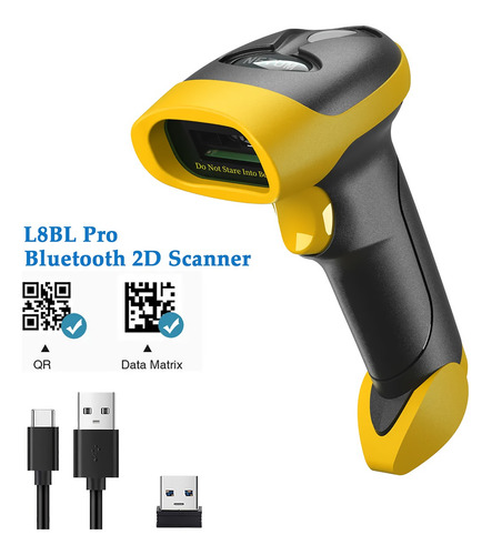 Lector Código Qr Barras Netum L8bl Pro Inalámbrico Bluetooth