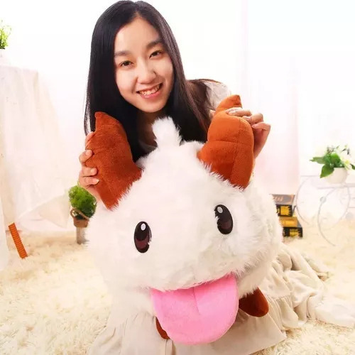 Para Lol Poro Muñeca Peluche De Cumpleaños 25cm