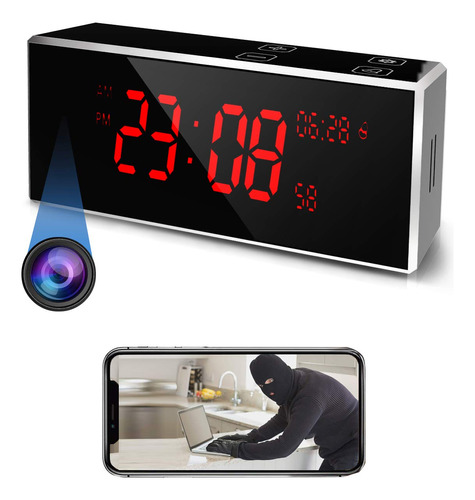 Small-eco Reloj Camara Oculta Espia Mini 1080p Wifi Hd Real