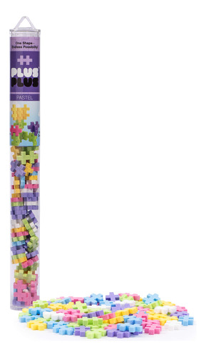 Plusplus Tube Pastel Mix 70 Piezas Building Set Por Plus Plu