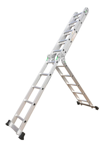 Escalera De Aluminio Articulada 4x5 Multiprop¿sito - Rex